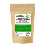 Turmeric Curcumin 500mg (equivalent to 15,000mg turmeric) and Bioperine (500mg) by Holistic Valley (60 caps)
