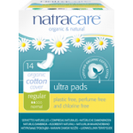 Ultra Pads with Wings by Natracare, Regular