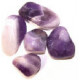 Banded (Chevron) Amethyst Tumblestone