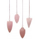 Rose Quartz Dowsing Pendulum