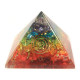 Orgonite Chakra Pyramid (Large)